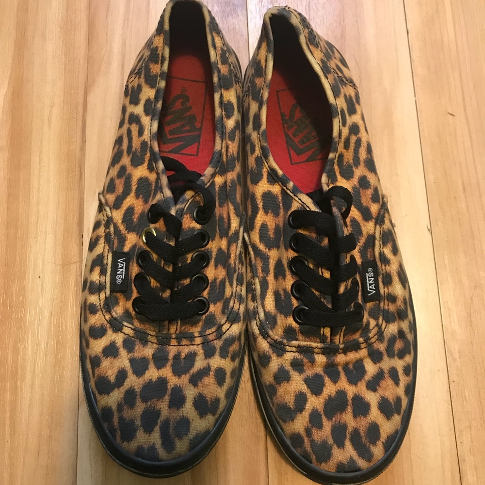 Vans Authentic Lo Pro Leopard Shoes
